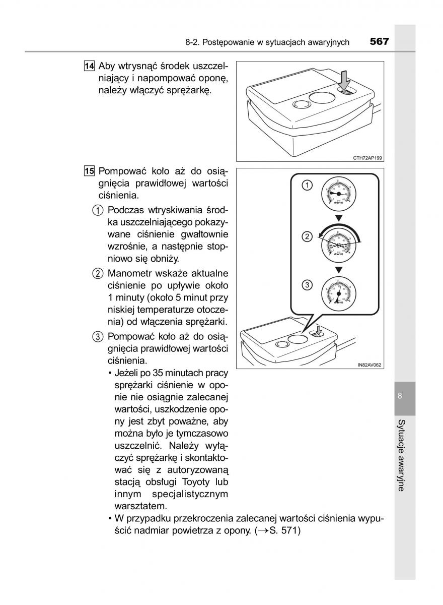 Toyota Avensis IV 4 instrukcja obslugi / page 567