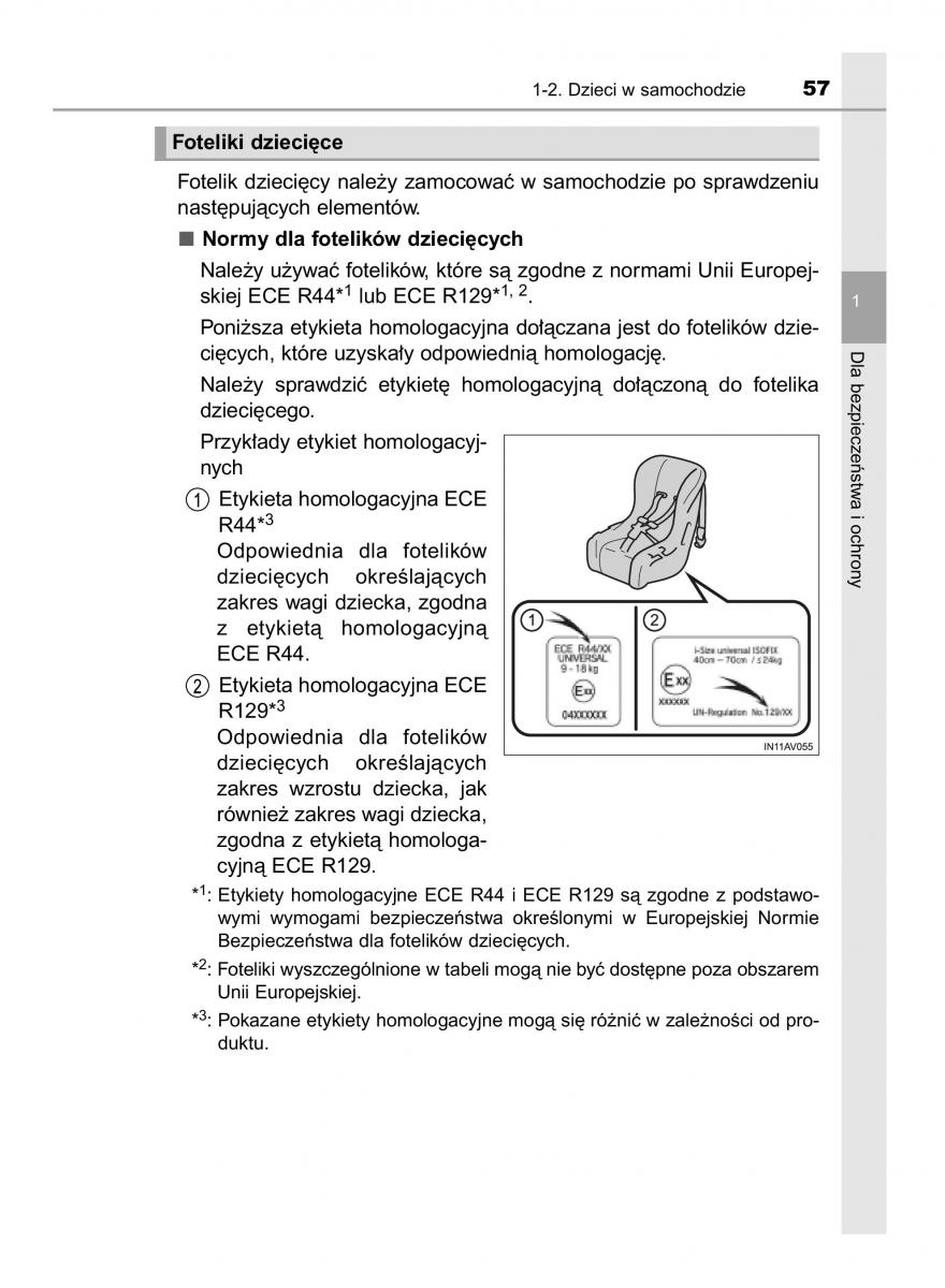 Toyota Avensis IV 4 instrukcja obslugi / page 57