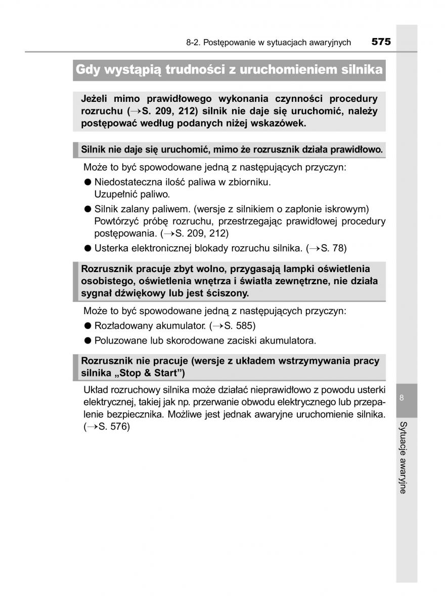 Toyota Avensis IV 4 instrukcja obslugi / page 575