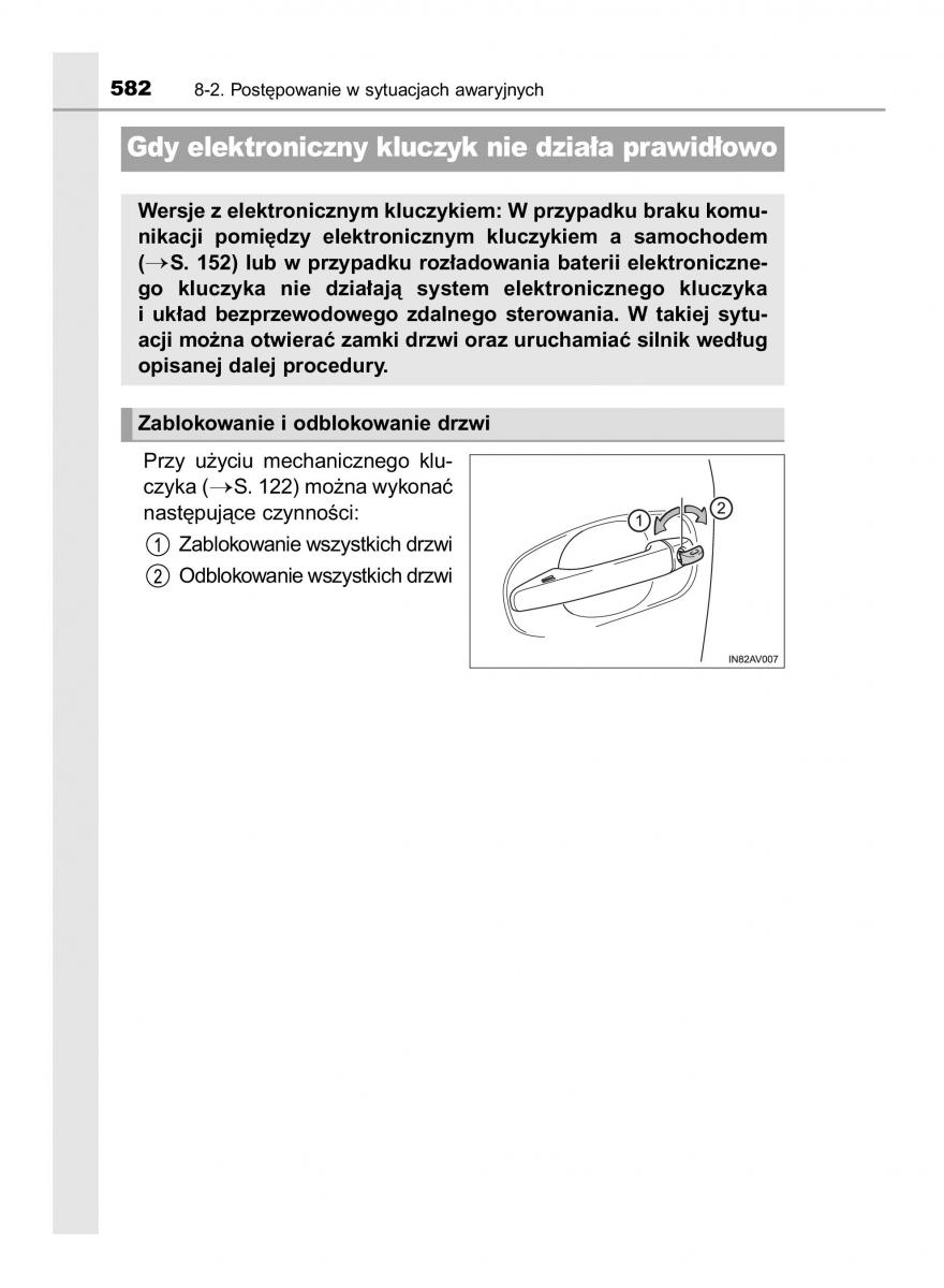 Toyota Avensis IV 4 instrukcja obslugi / page 582