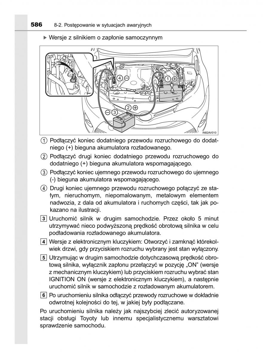 Toyota Avensis IV 4 instrukcja obslugi / page 586