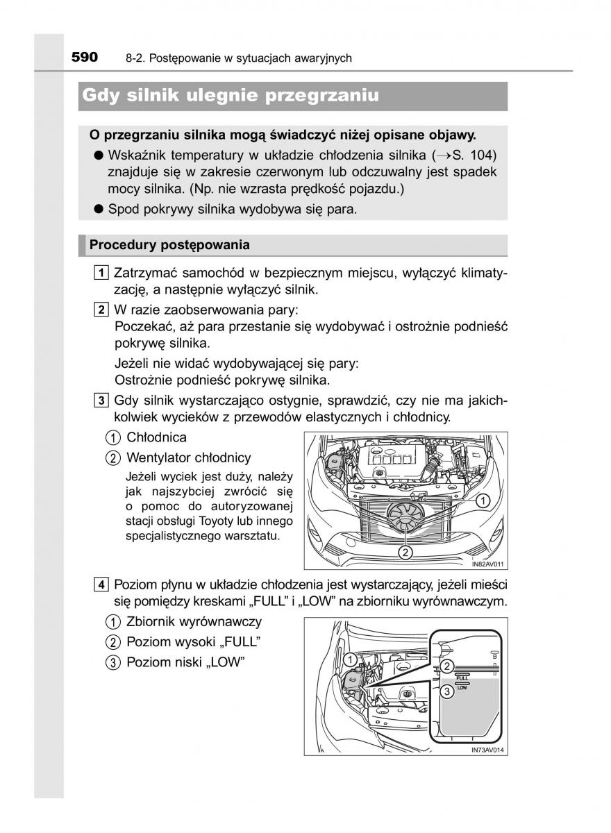 Toyota Avensis IV 4 instrukcja obslugi / page 590