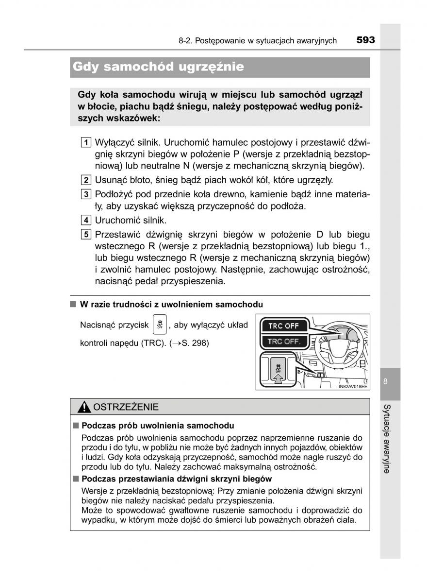 Toyota Avensis IV 4 instrukcja obslugi / page 593