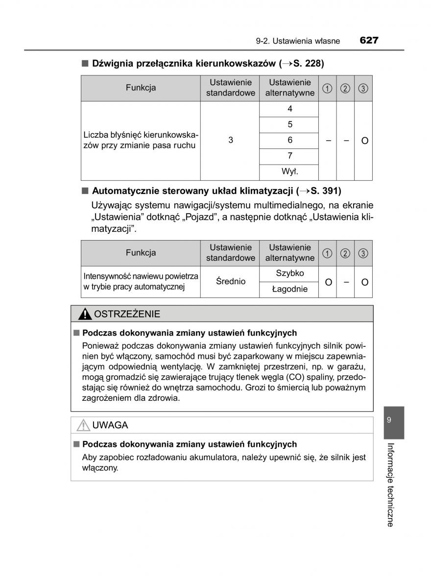 Toyota Avensis IV 4 instrukcja obslugi / page 627