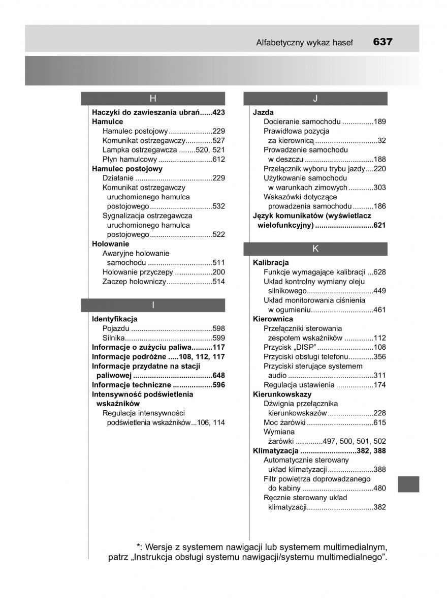 Toyota Avensis IV 4 instrukcja obslugi / page 637