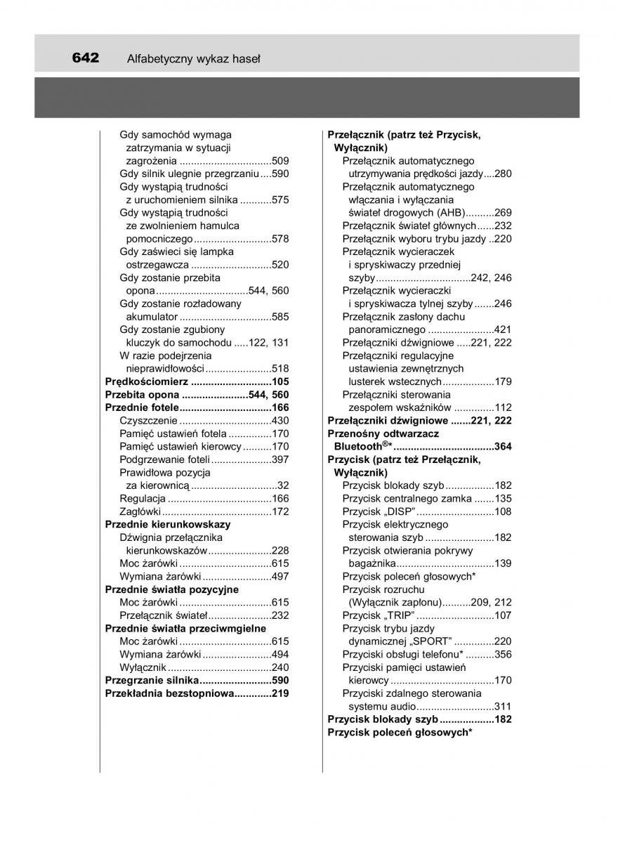 Toyota Avensis IV 4 instrukcja obslugi / page 642