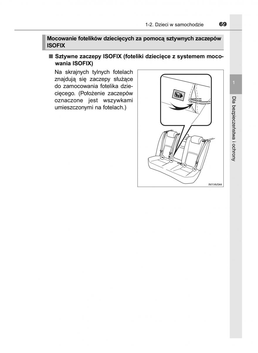 Toyota Avensis IV 4 instrukcja obslugi / page 69