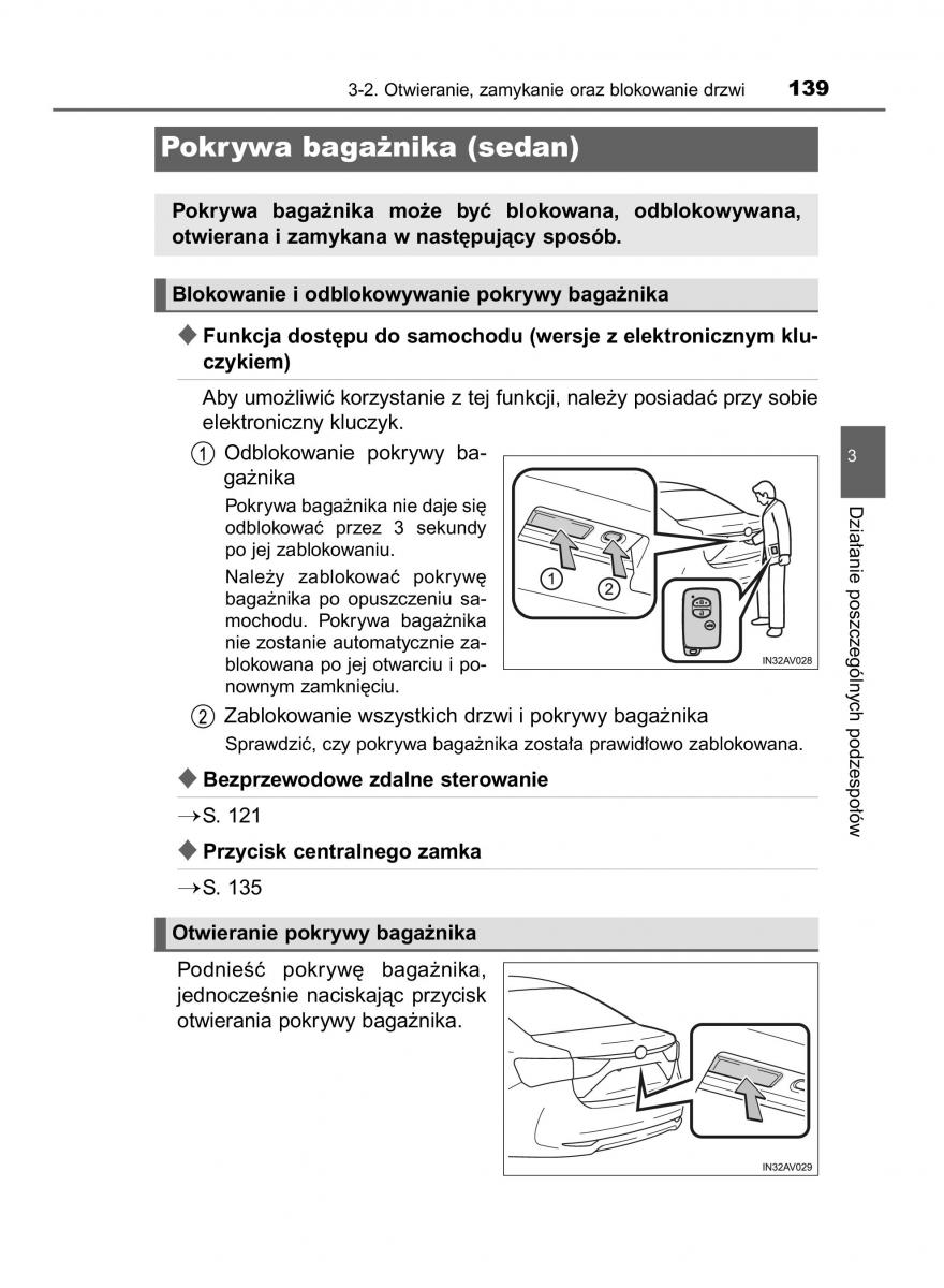 Toyota Avensis IV 4 instrukcja obslugi / page 139