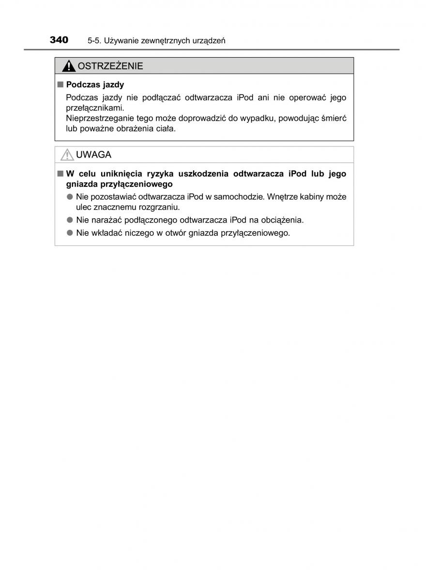 Toyota Avensis IV 4 instrukcja obslugi / page 340