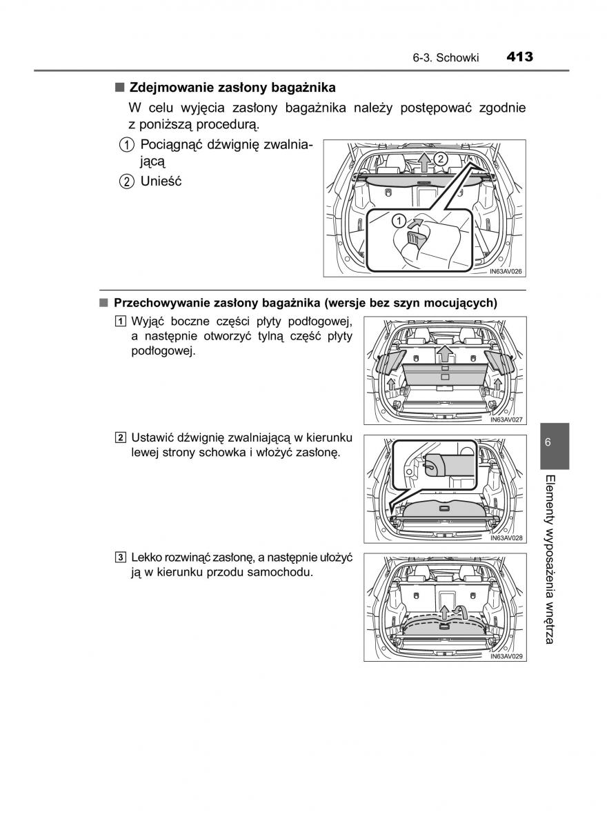 Toyota Avensis IV 4 instrukcja obslugi / page 413