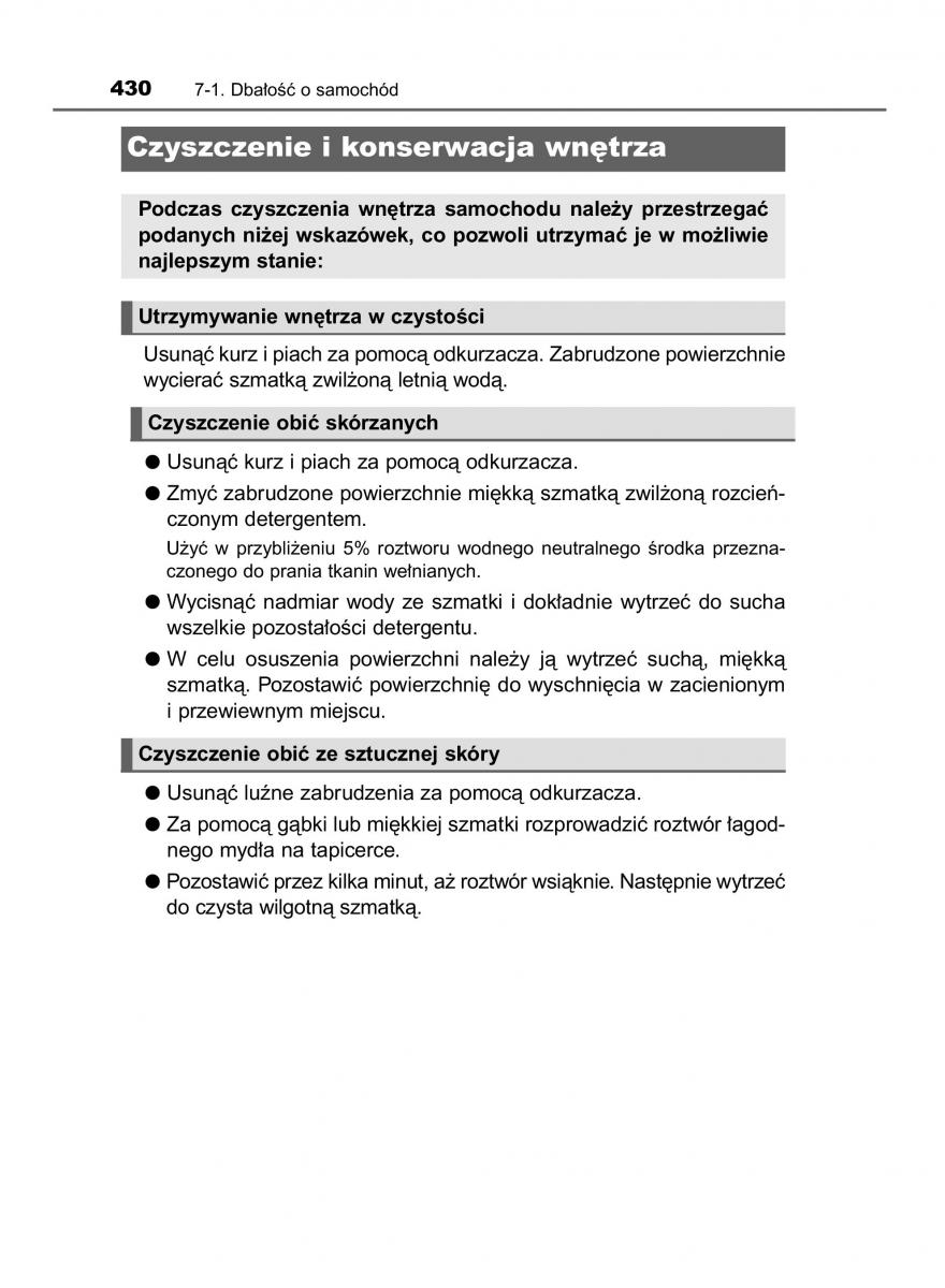 Toyota Avensis IV 4 instrukcja obslugi / page 430