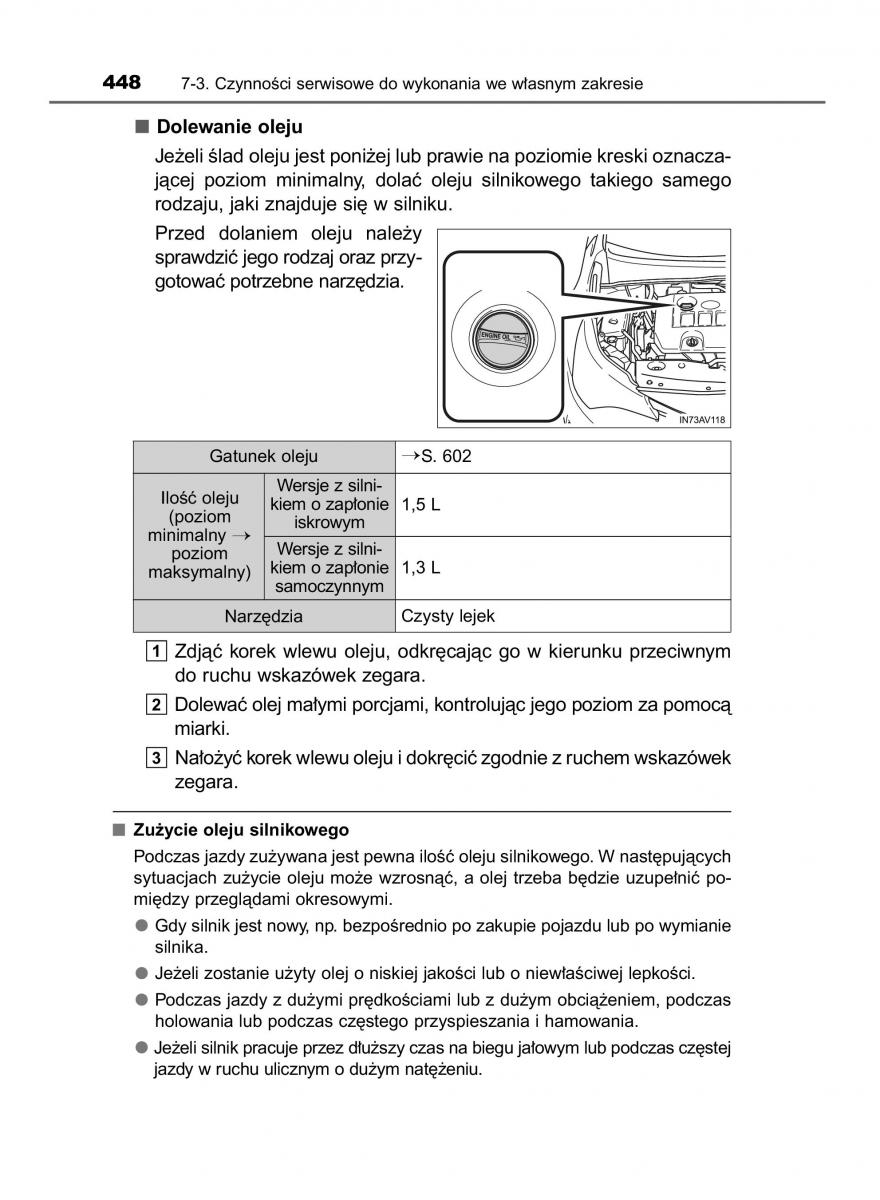 Toyota Avensis IV 4 instrukcja obslugi / page 448