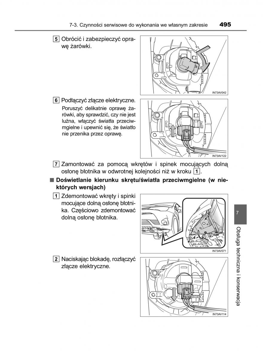 Toyota Avensis IV 4 instrukcja obslugi / page 495