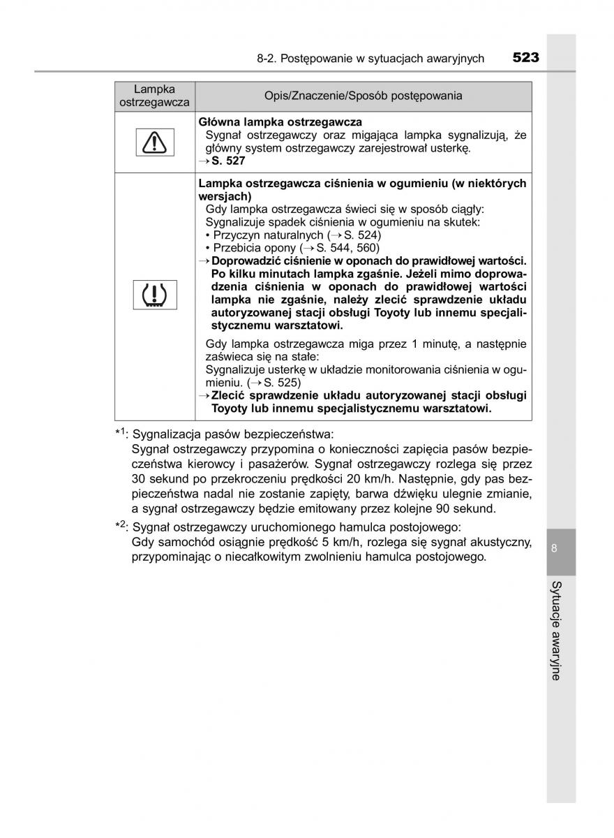 Toyota Avensis IV 4 instrukcja obslugi / page 523