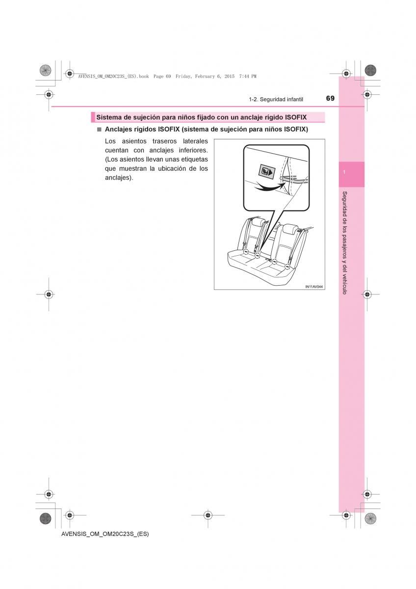 Toyota Avensis IV 4 manual del propietario / page 69