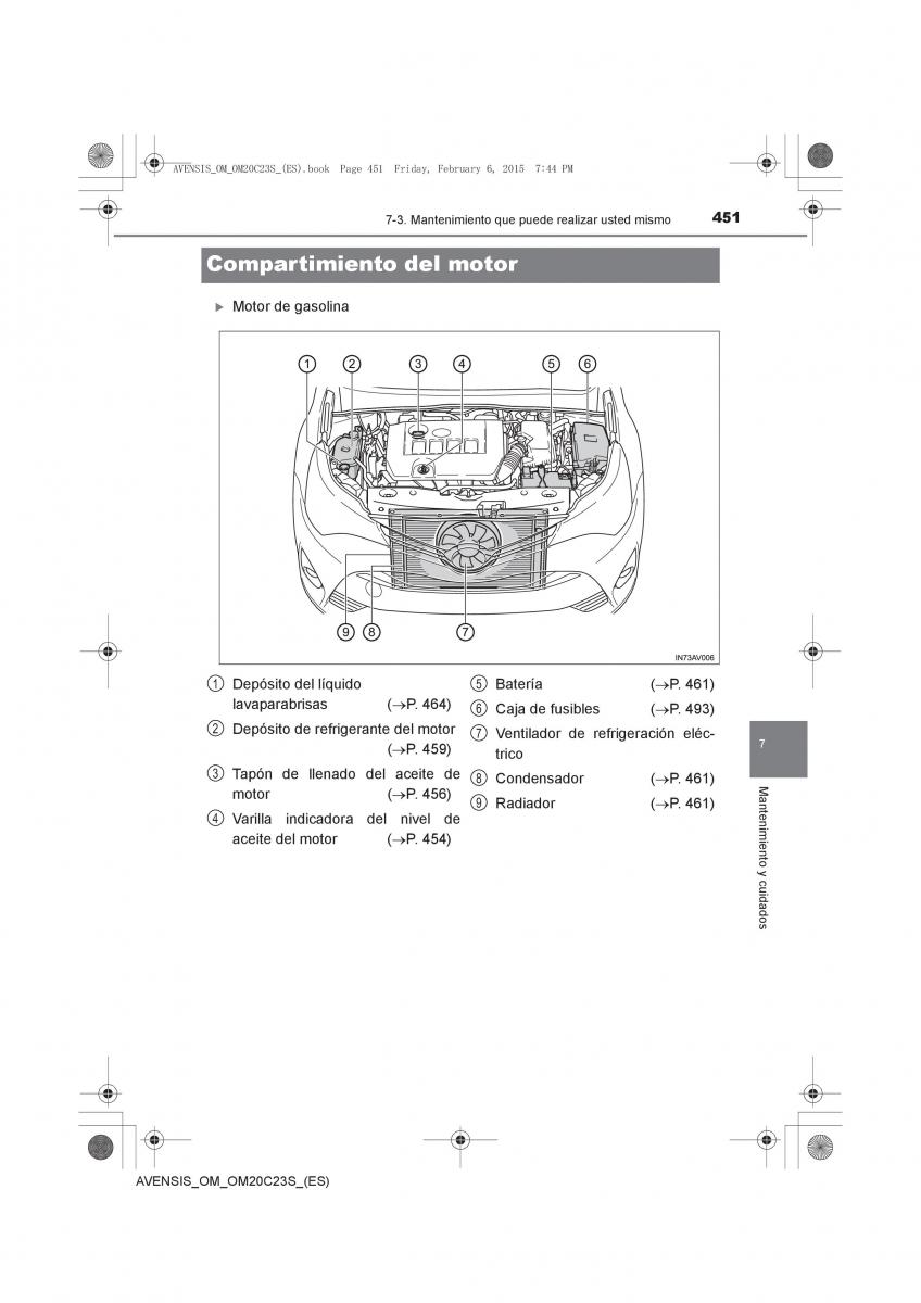 Toyota Avensis IV 4 manual del propietario / page 451