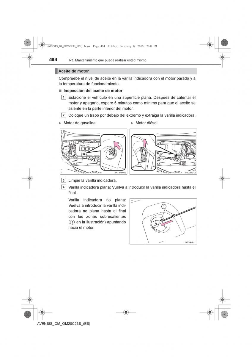 Toyota Avensis IV 4 manual del propietario / page 454