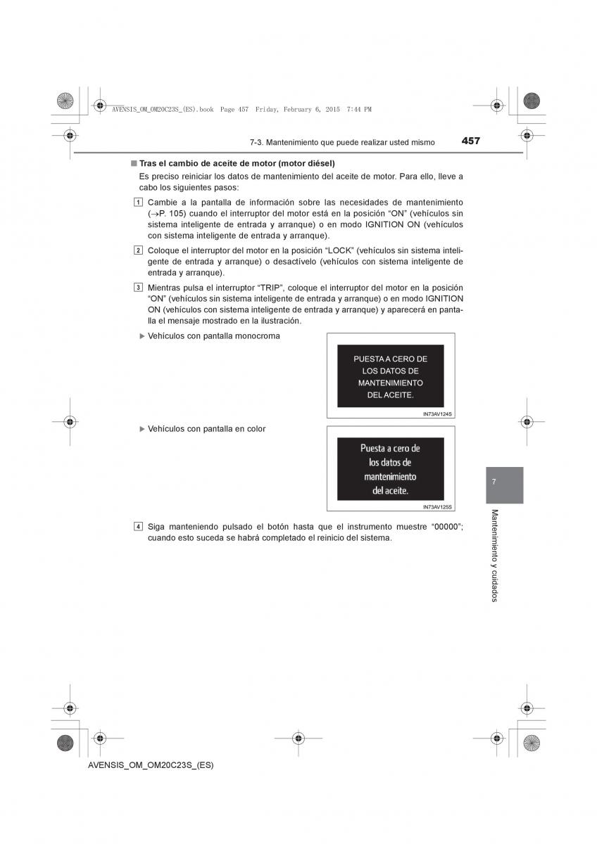 Toyota Avensis IV 4 manual del propietario / page 457