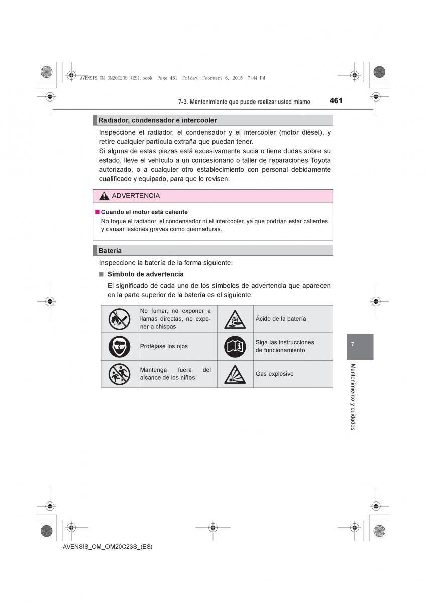 Toyota Avensis IV 4 manual del propietario / page 461