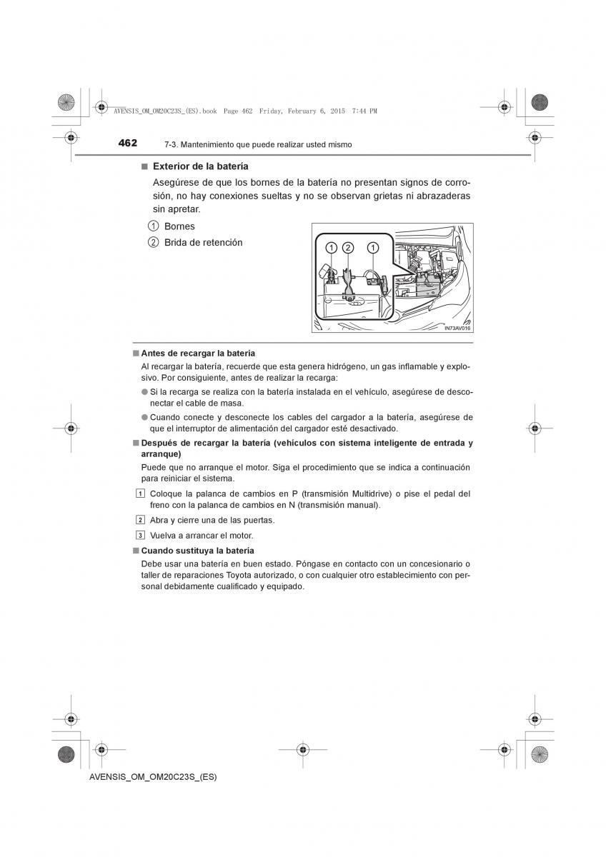 Toyota Avensis IV 4 manual del propietario / page 462