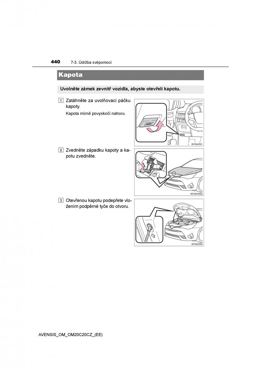 Toyota Avensis IV 4 navod k obsludze / page 440