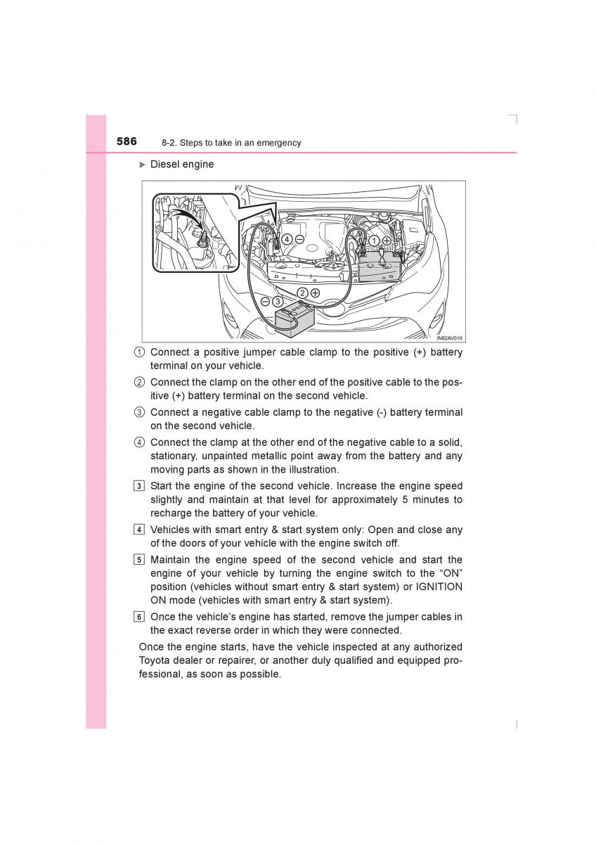 Toyota Avensis IV 4 owners manual / page 586