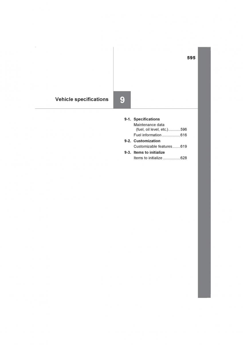 Toyota Avensis IV 4 owners manual / page 595