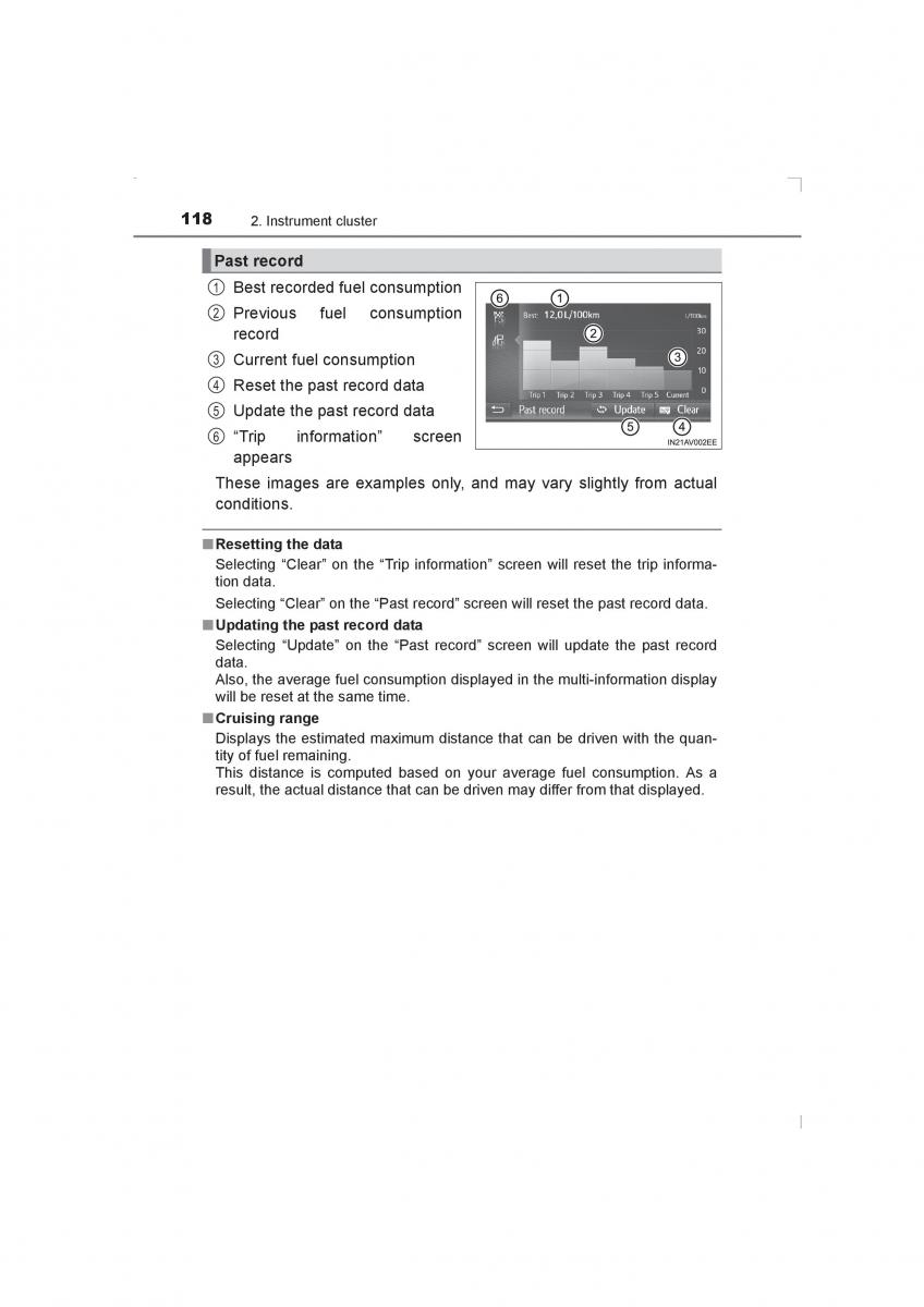 Toyota Avensis IV 4 owners manual / page 118