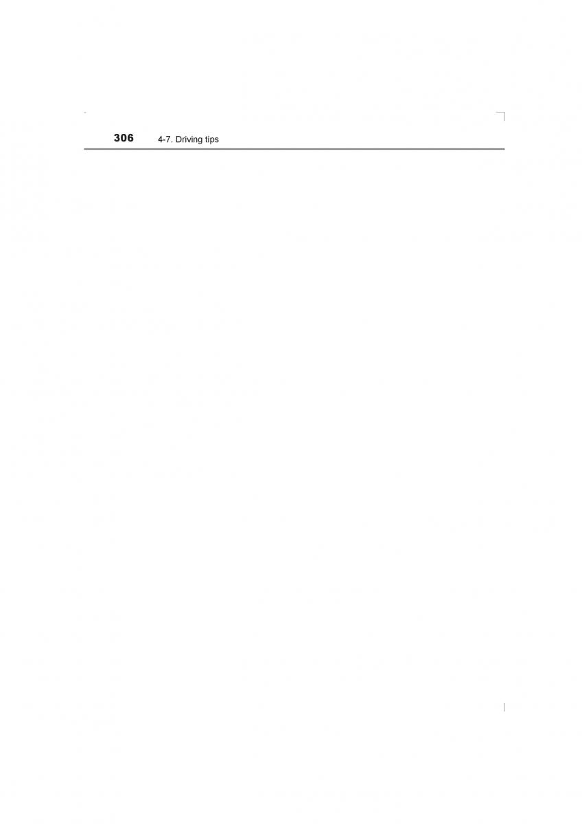 Toyota Avensis IV 4 owners manual / page 306