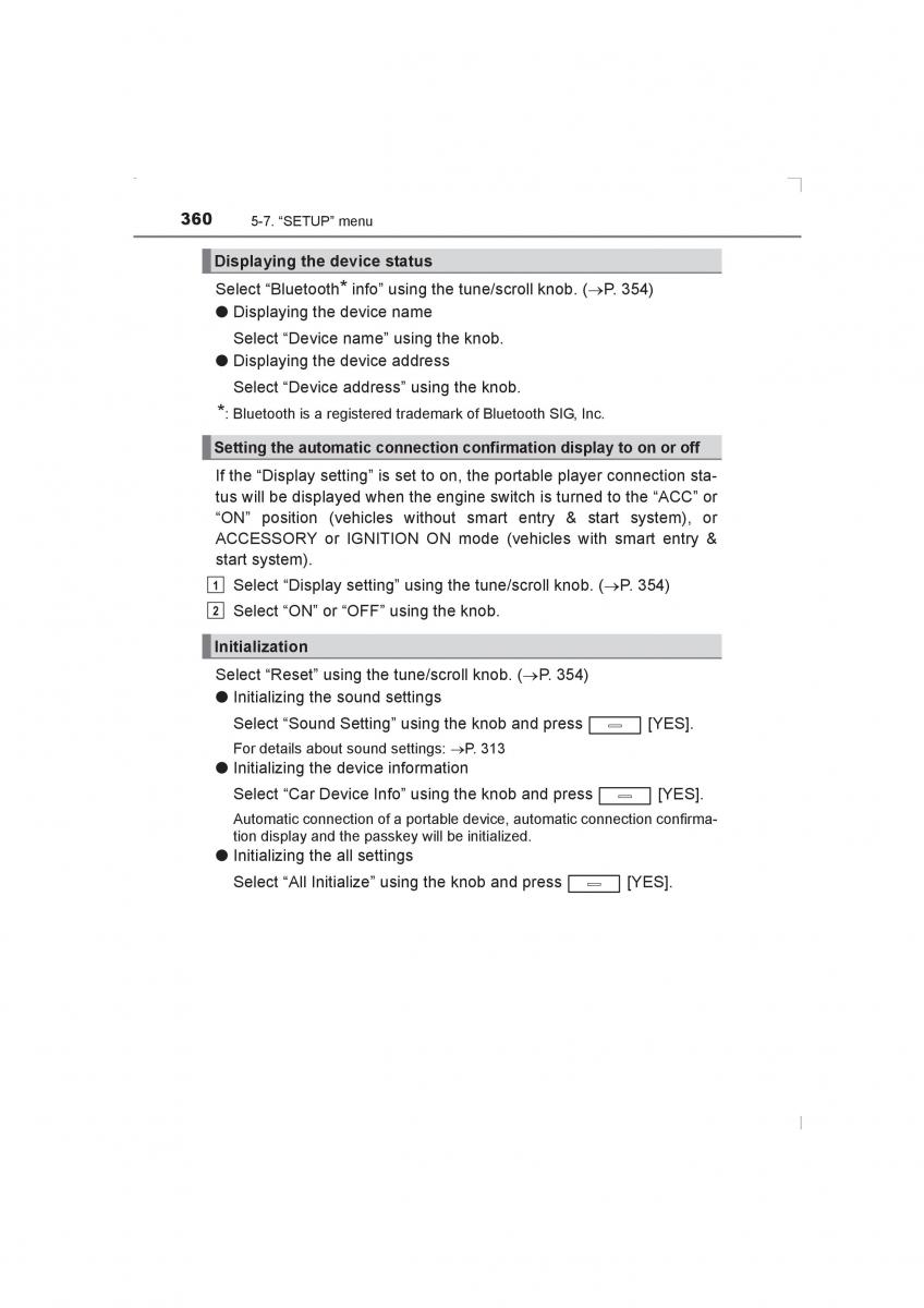 Toyota Avensis IV 4 owners manual / page 360