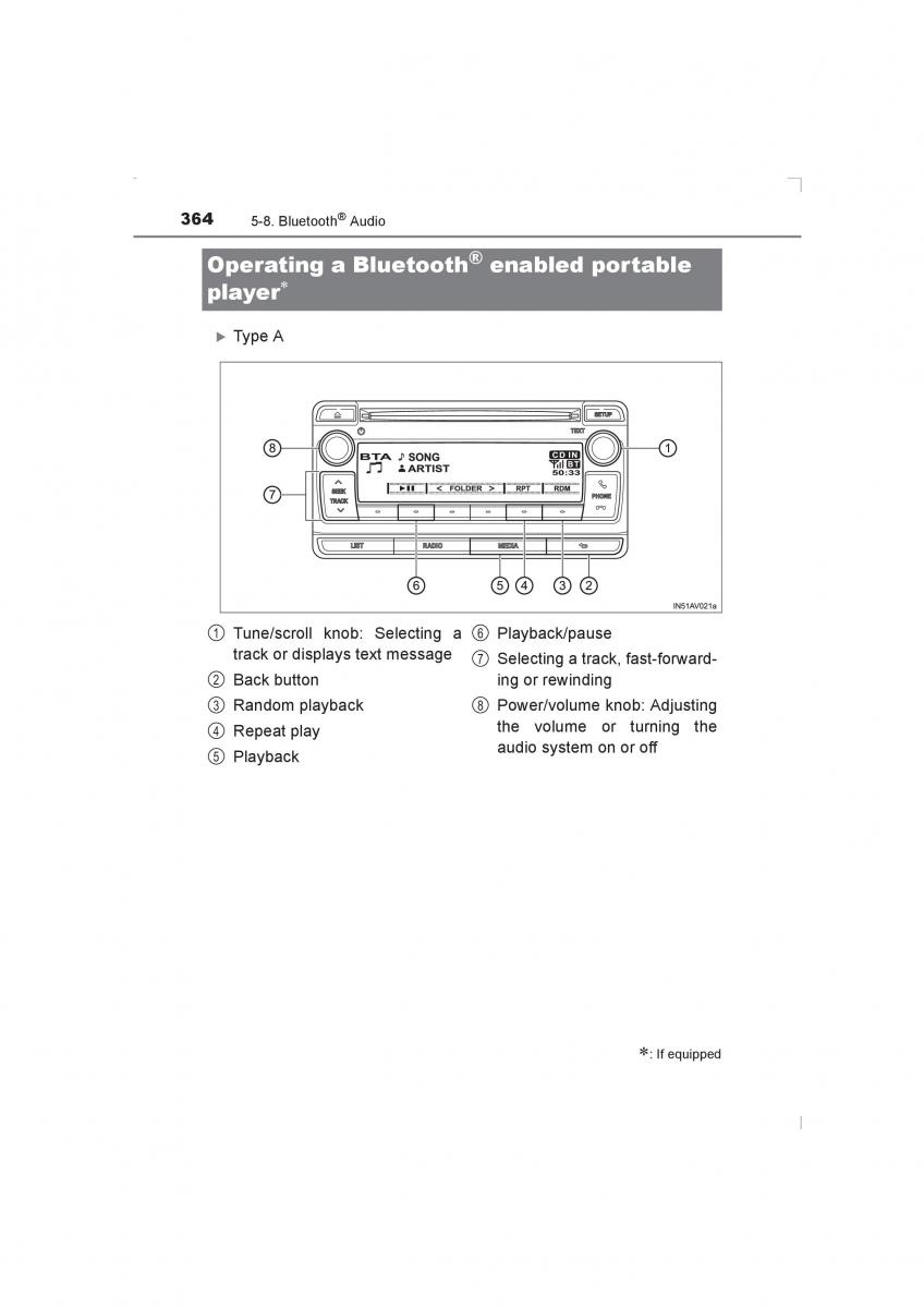 Toyota Avensis IV 4 owners manual / page 364