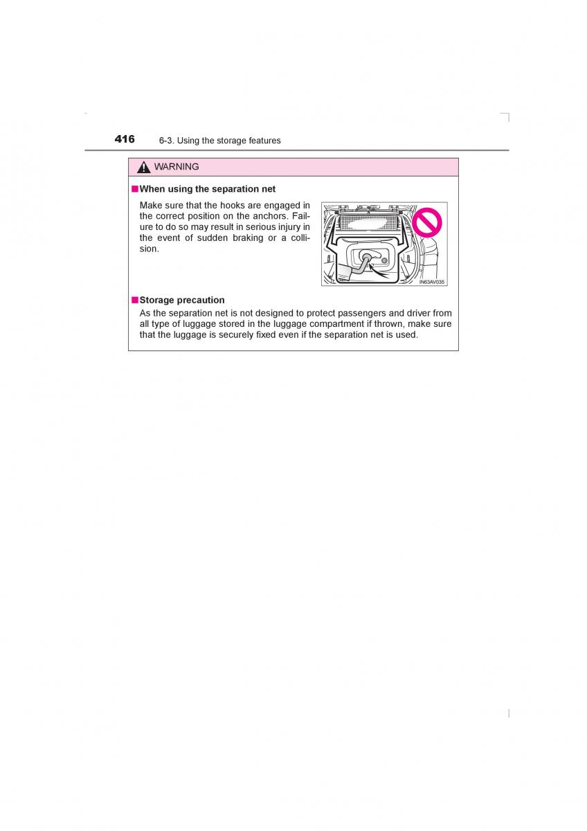 Toyota Avensis IV 4 owners manual / page 416