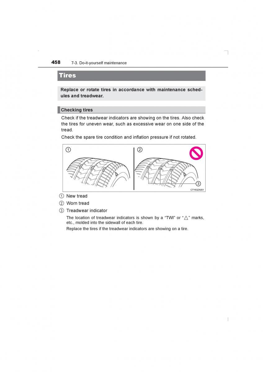 Toyota Avensis IV 4 owners manual / page 458