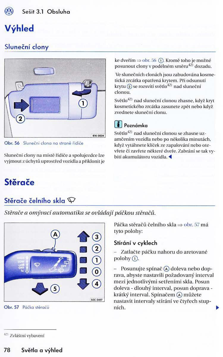 VW Golf VI 6 Variant navod k obsludze / page 80