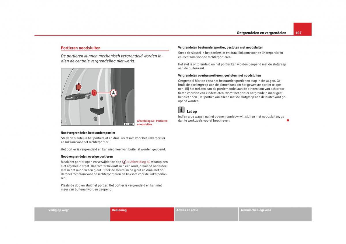 Seat Altea instruktieboek / page 109