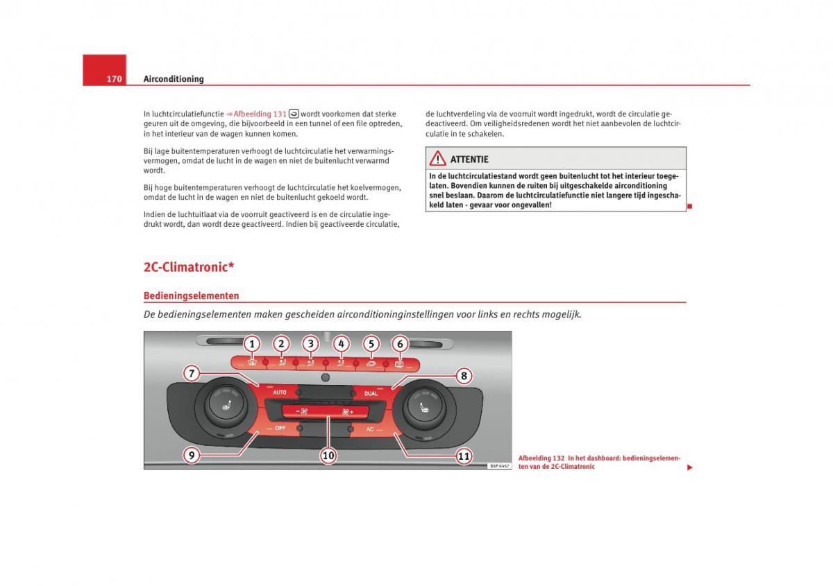 Seat Altea instruktieboek / page 172