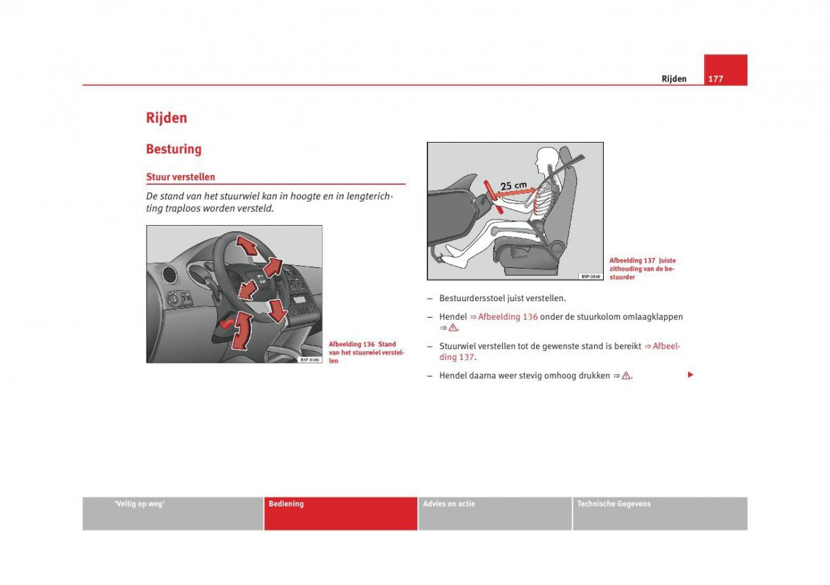 Seat Altea instruktieboek / page 179