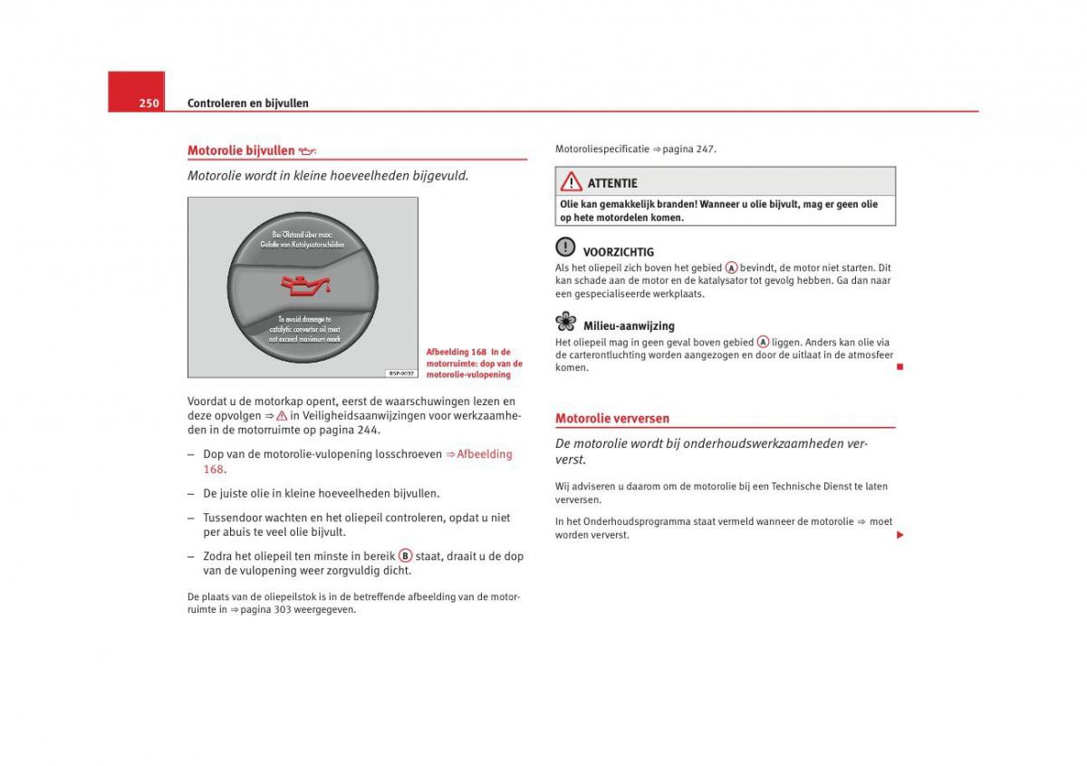 Seat Altea instruktieboek / page 252