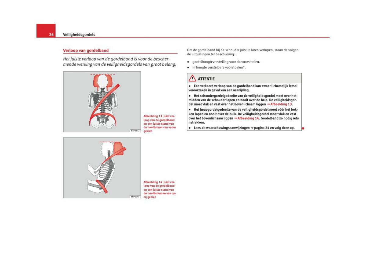 Seat Altea instruktieboek / page 28