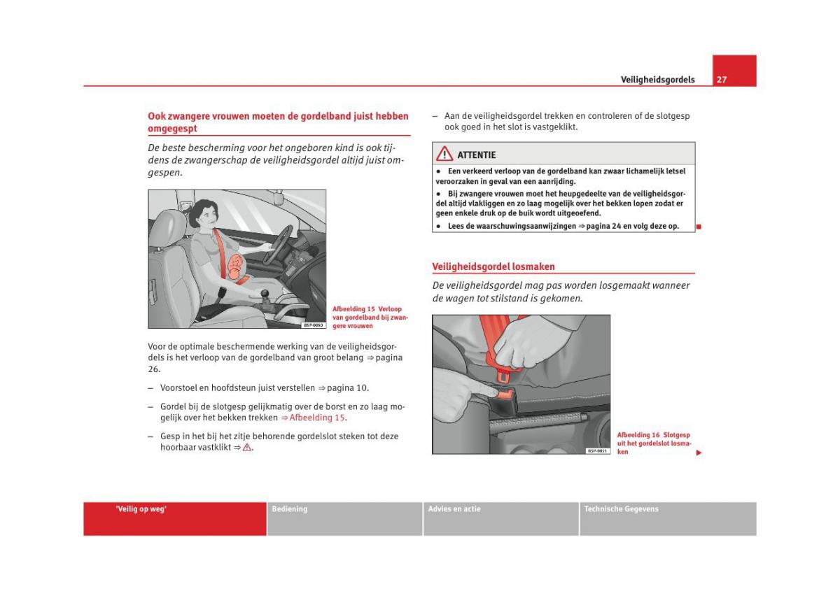 Seat Altea instruktieboek / page 29