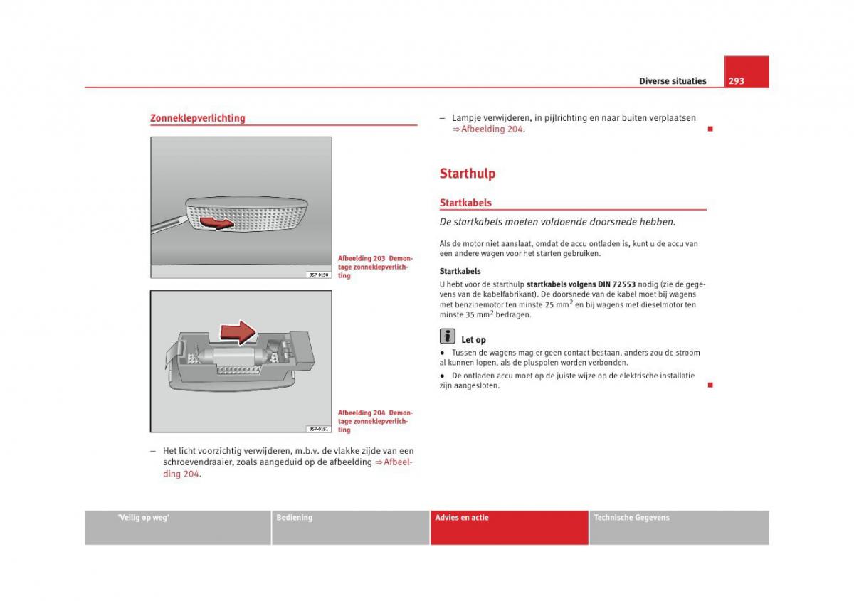 Seat Altea instruktieboek / page 295