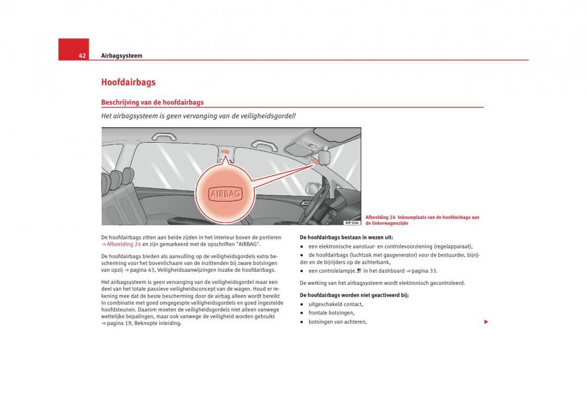 Seat Altea instruktieboek / page 44