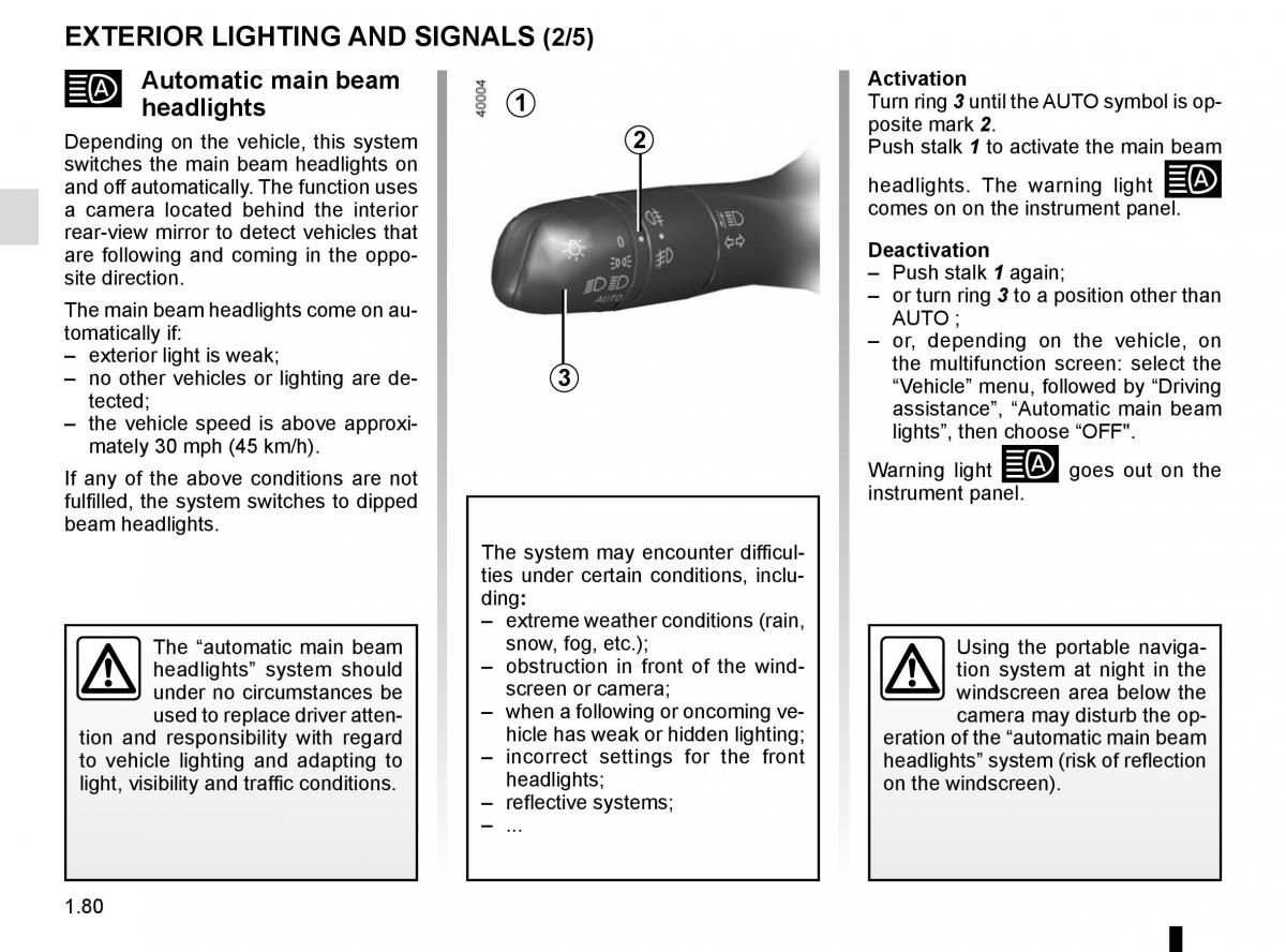 Renault Kadjar owners manual / page 86