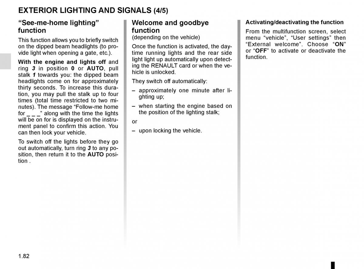 Renault Kadjar owners manual / page 88