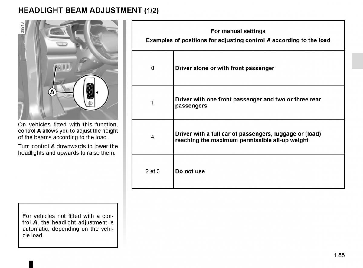 Renault Kadjar owners manual / page 91