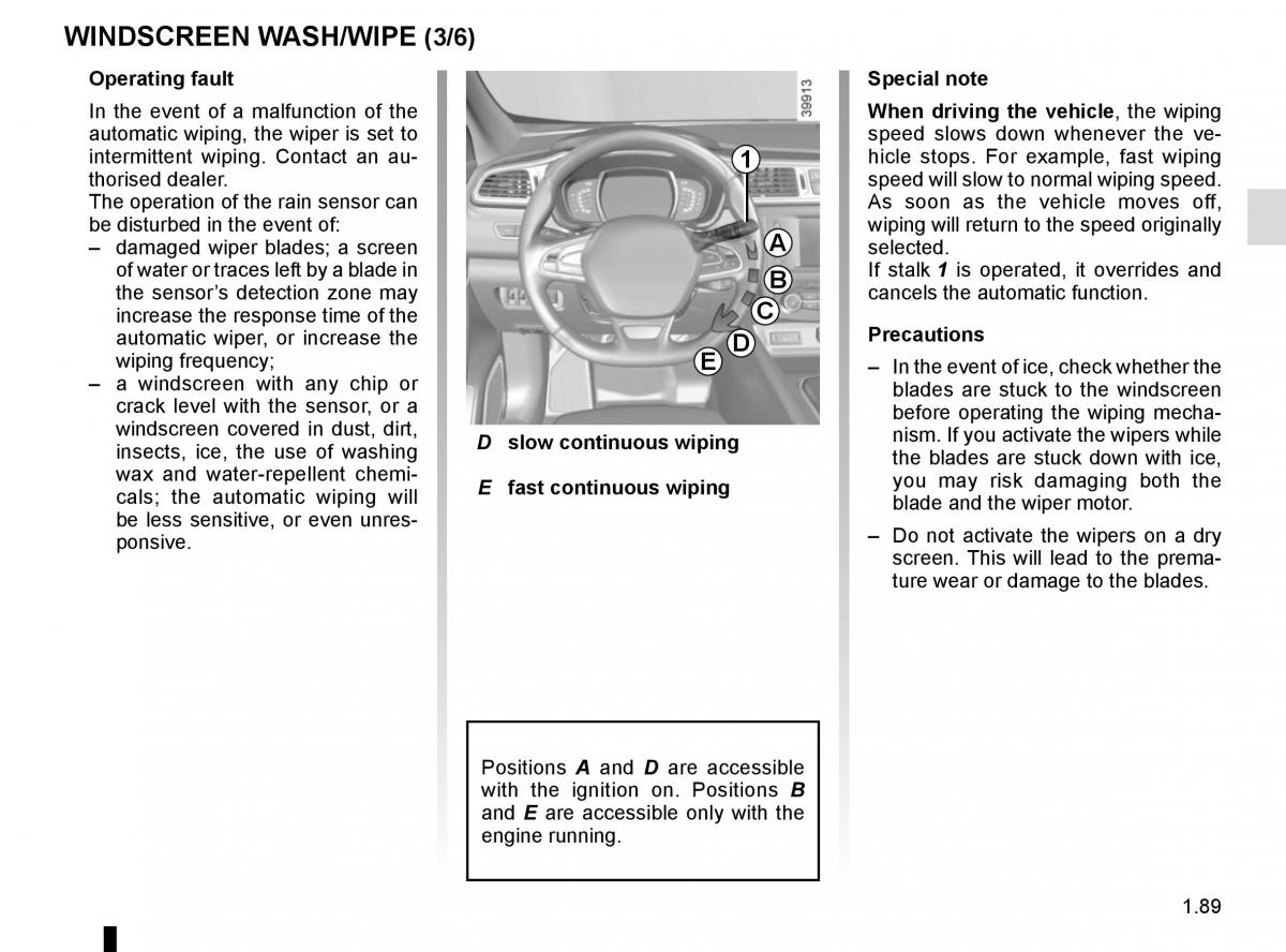 Renault Kadjar owners manual / page 95