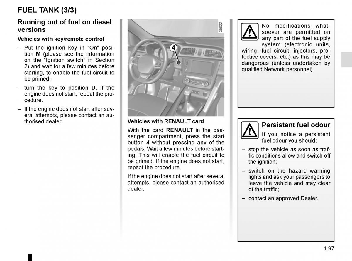 Renault Kadjar owners manual / page 103