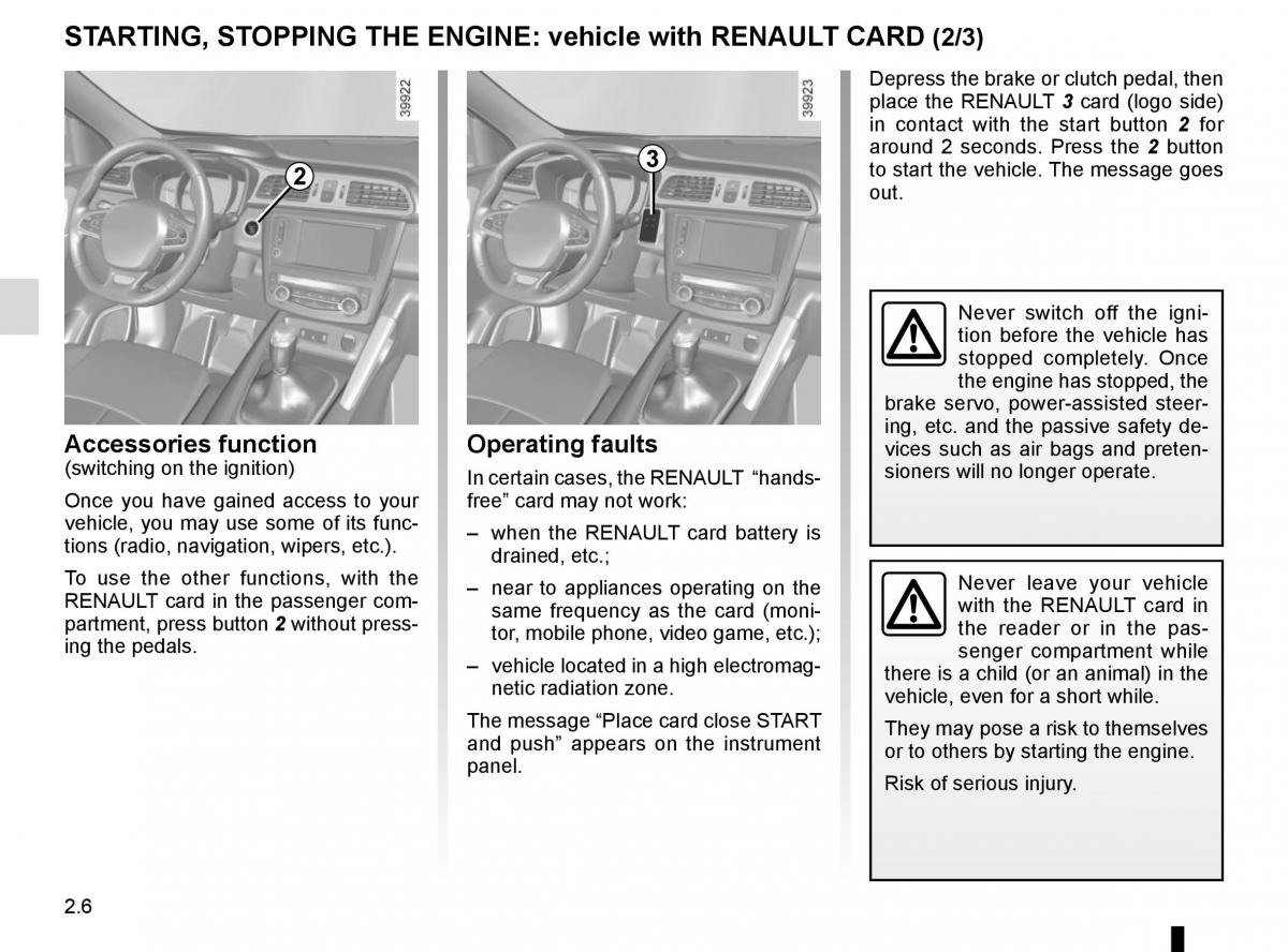 Renault Kadjar owners manual / page 110