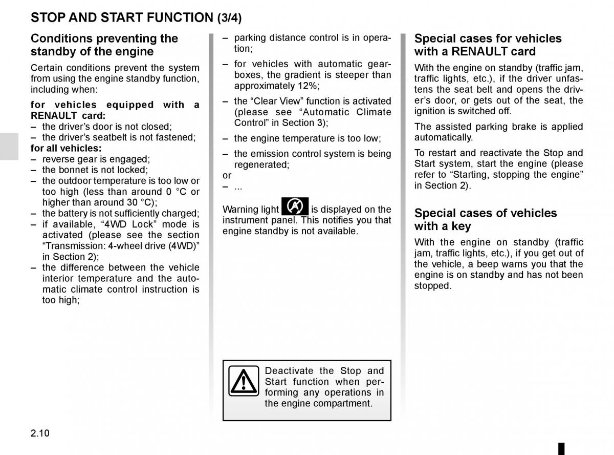 Renault Kadjar owners manual / page 114