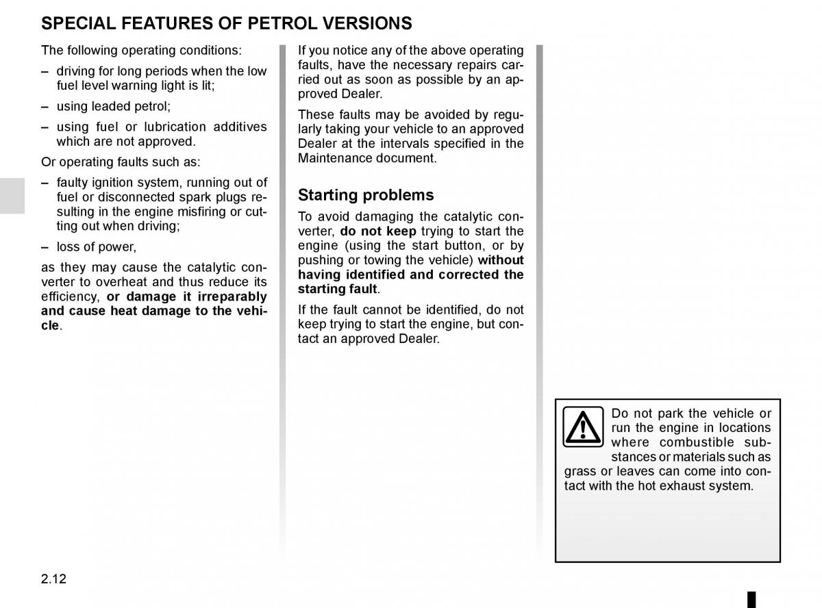 Renault Kadjar owners manual / page 116